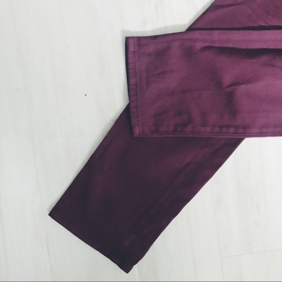 3x1 NYC Channel Seam Skinny Pants in Rum Raisin - Picture 8 of 8